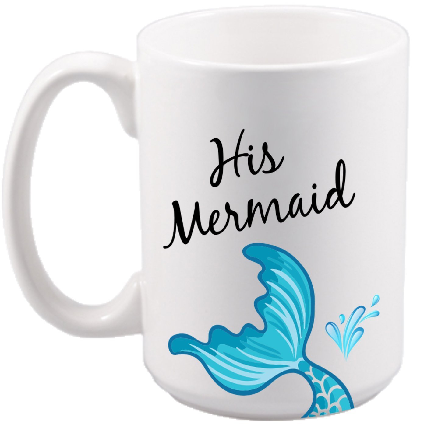 Her Pirate / His Mermaid Set of Two(2) Mugs - Perfect Couples Gift for Anniversary, Engagement, Wedding, Bridal Shower or Just Because...