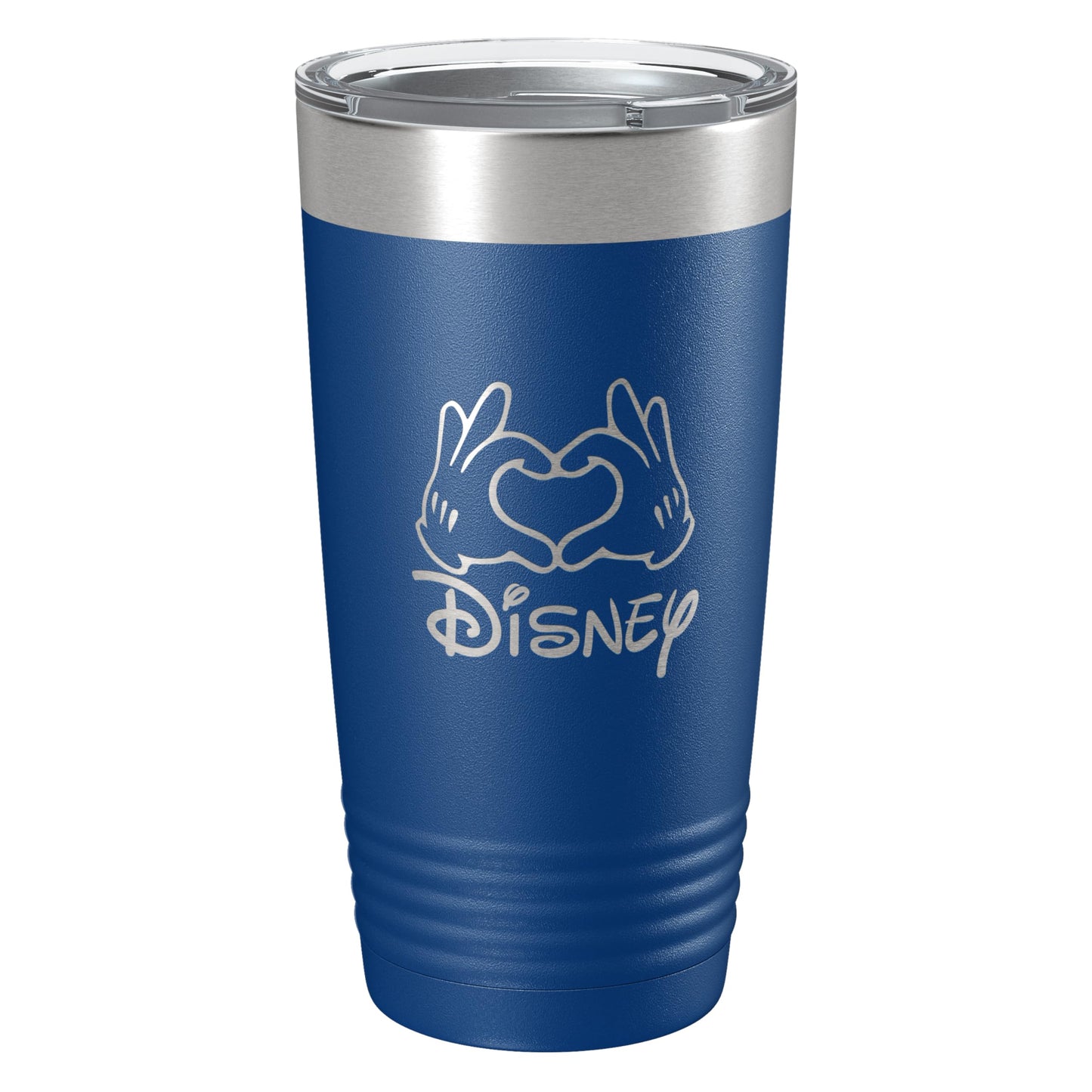 Custom Disney-Inspired Stainless Steel Wine Tumbler with Lid 12oz, 15oz or 20oz | Vacuum Insulated Mug | Mickey/Minnie Fan | Birthday | Christmas | Personalized Gifts (20oz, Blue)