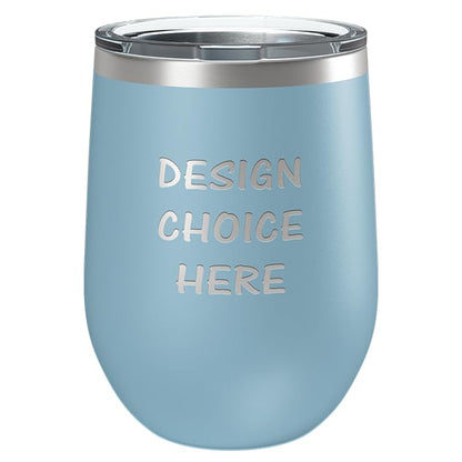Custom Stainless Steel Tumbler with Lid 12oz, 15oz or 20oz | Vacuum Insulated Mug | Birthday | Christmas | Personalized Gifts