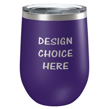 Custom Stainless Steel Tumbler with Lid 12oz, 15oz or 20oz | Vacuum Insulated Mug | Birthday | Christmas | Personalized Gifts