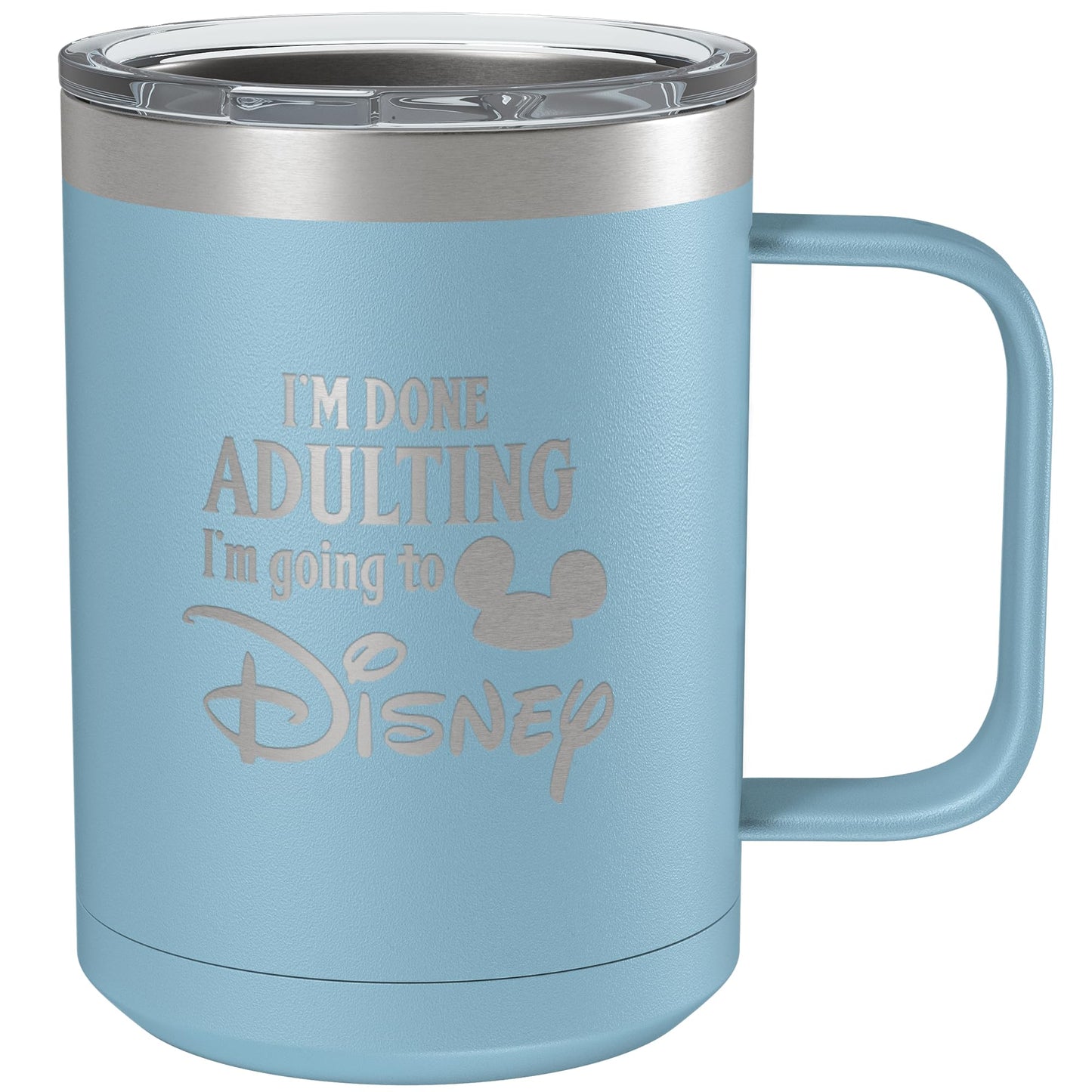 Custom Stainless Steel Tumbler with Lid 12oz, 15oz or 20oz | Vacuum Insulated Mug | Birthday | Christmas | Personalized Gifts