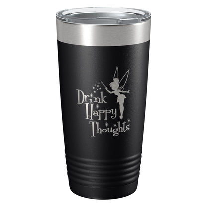 Custom Stainless Steel Tumbler with Lid 12oz, 15oz or 20oz | Vacuum Insulated Mug | Mickey/Minnie Fan | Birthday | Christmas | Personalized Gifts (20oz, Black)