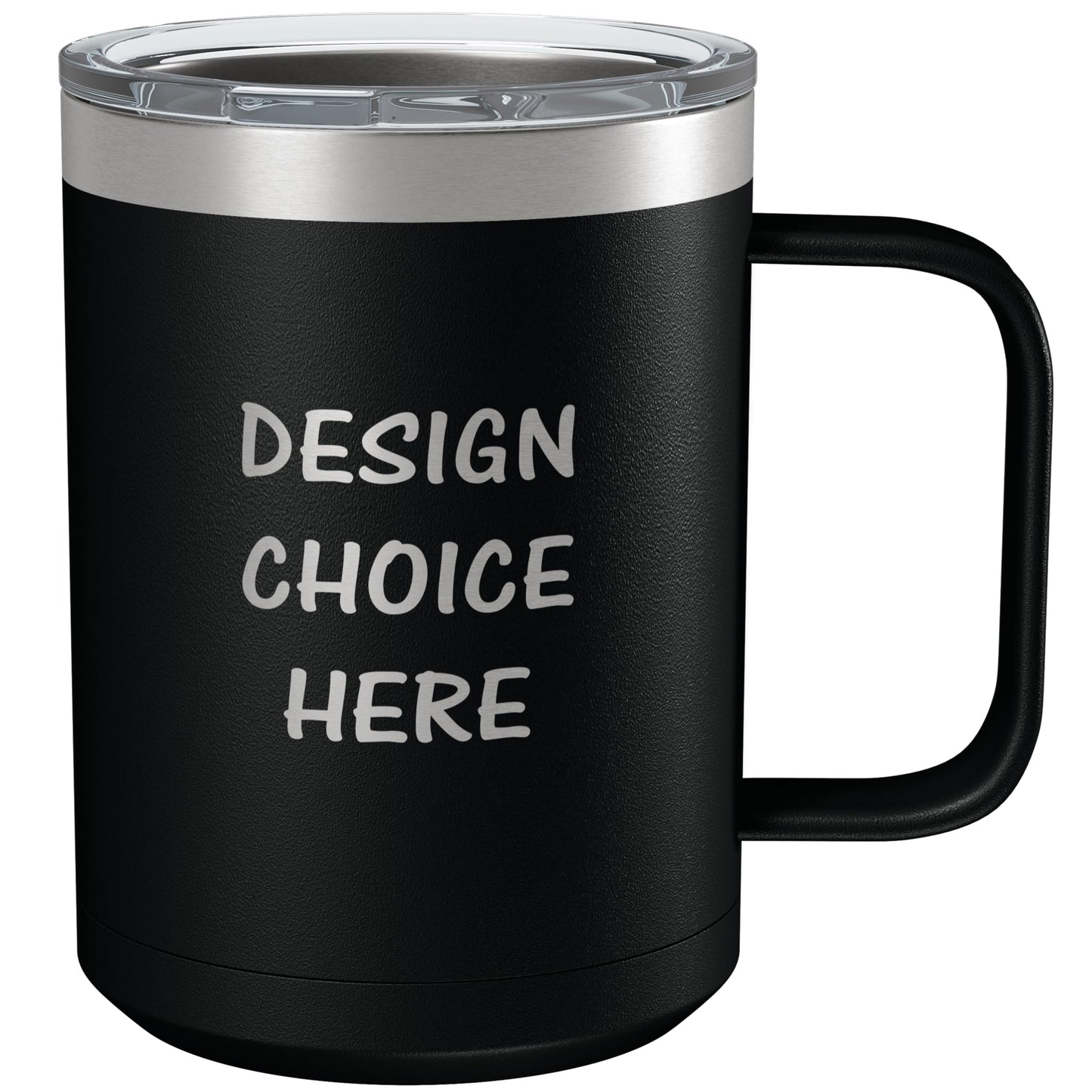 Custom Stainless Steel Tumbler with Lid 12oz, 15oz or 20oz | Vacuum Insulated Mug | Birthday | Christmas | Personalized Gifts