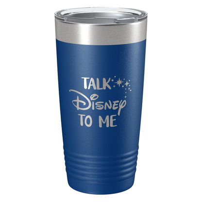 Custom Disney-Inspired Stainless Steel Wine Tumbler with Lid 12oz, 15oz or 20oz | Vacuum Insulated Mug | Mickey/Minnie Fan | Birthday | Christmas | Personalized Gifts (20oz, Blue)