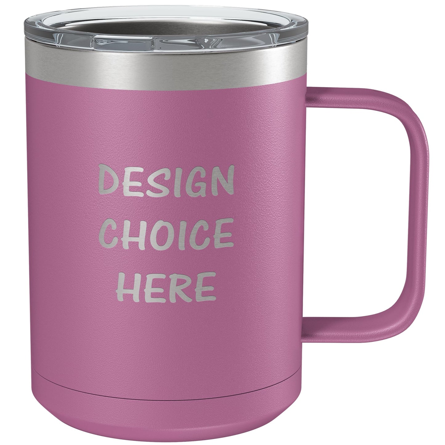 Custom Stainless Steel Tumbler with Lid 12oz, 15oz or 20oz | Vacuum Insulated Mug | Birthday | Christmas | Personalized Gifts