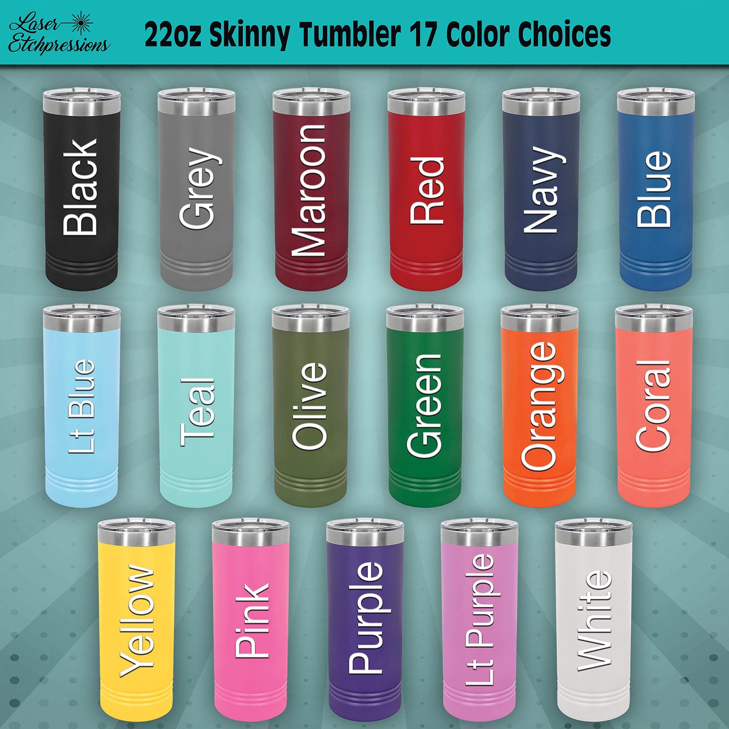 Personalized Sports Mom Tumbler Cup • Customized Cups for Mom • 22oz Insulated Stainless Steel • Custom Engraved Tumbler with Slider Lid and Straw • Choice of 17 Colors