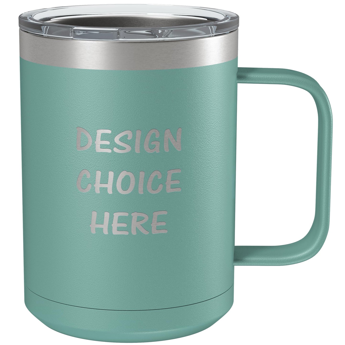 Custom Stainless Steel Tumbler with Lid 12oz, 15oz or 20oz | Vacuum Insulated Mug | Birthday | Christmas | Personalized Gifts