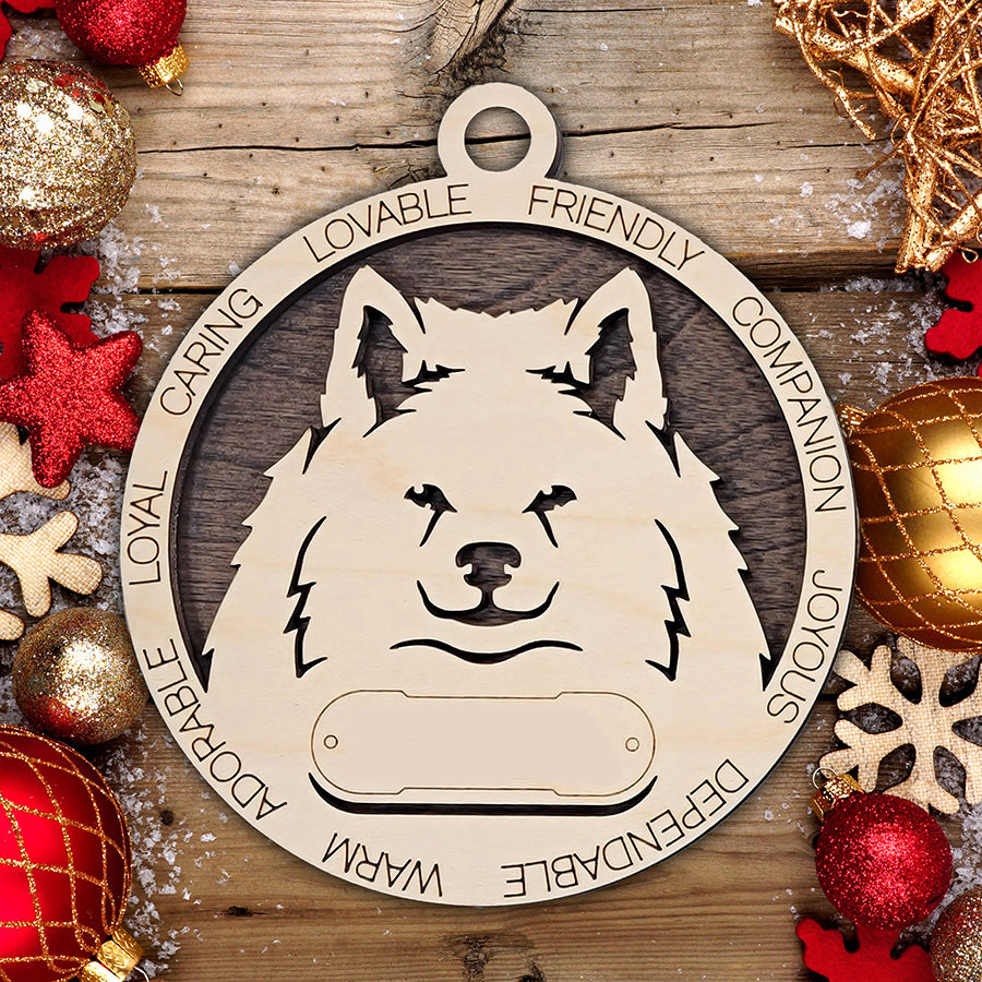 Personalized Dog Christmas Ornament – Custom Breed Keepsake Gift - Dog Breeds A-G
